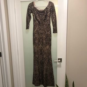 Formal floor-length gown